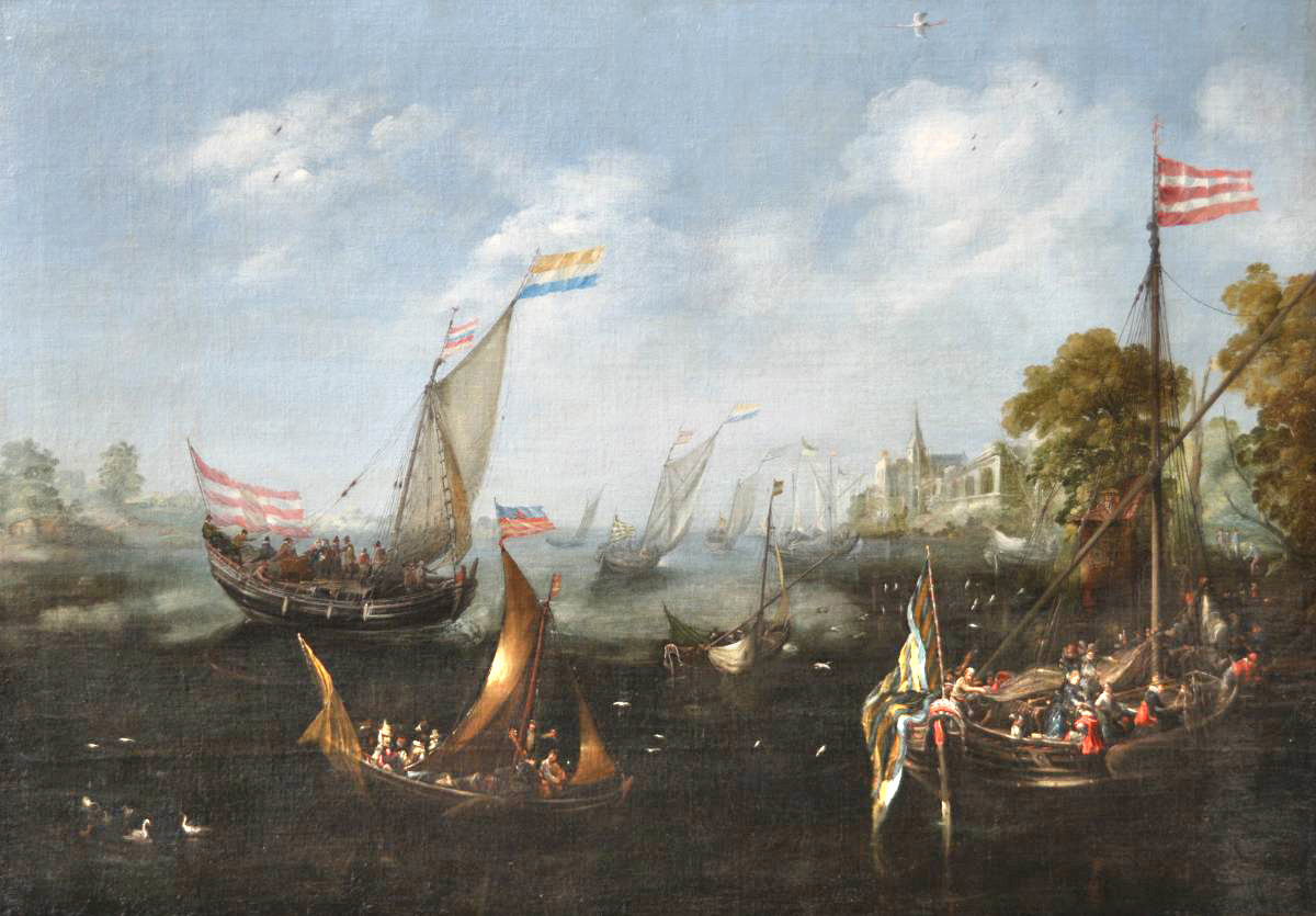 an estuary scene